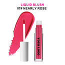 Blush Líquido Vegano à Prova d’Água – Longa Duração, Alta Pigmentação