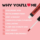 Blush Líquido Vegano à Prova d’Água – Longa Duração, Alta Pigmentação