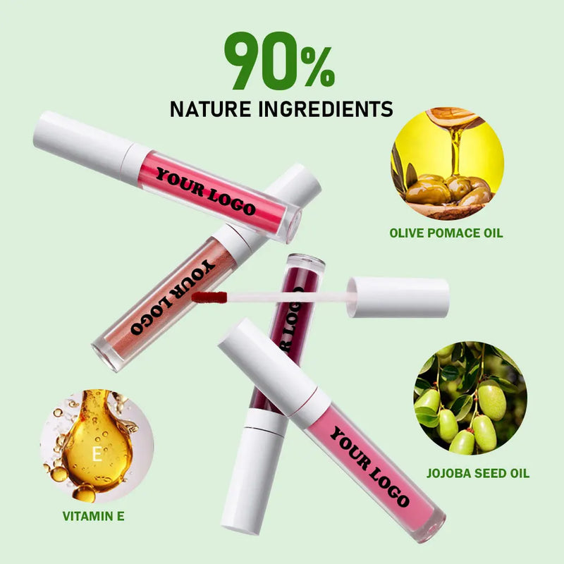 Blush Líquido Vegano à Prova d’Água – Longa Duração, Alta Pigmentação