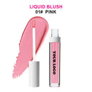 Blush Líquido Vegano à Prova d’Água – Longa Duração, Alta Pigmentação