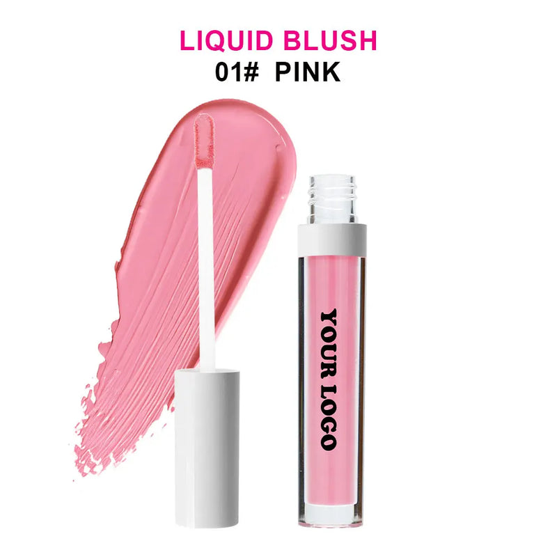 Blush Líquido Vegano à Prova d’Água – Longa Duração, Alta Pigmentação