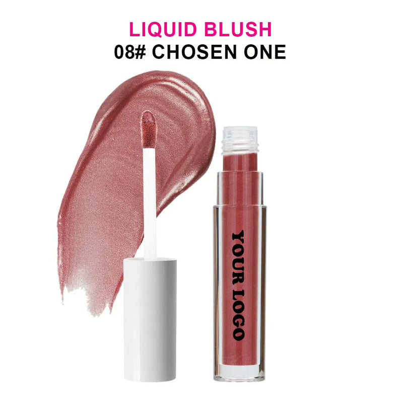 Blush Líquido Vegano à Prova d’Água – Longa Duração, Alta Pigmentação