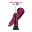 Blush Líquido Vegano à Prova d’Água – Longa Duração, Alta Pigmentação