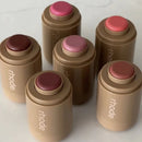 RHODE Maquiagem Bochecha Blush Creme INS Blush Stick Lip Gloss Phone Case Para iPhone Novo Brinde SALTY TAN Framboesa Espresso Batom